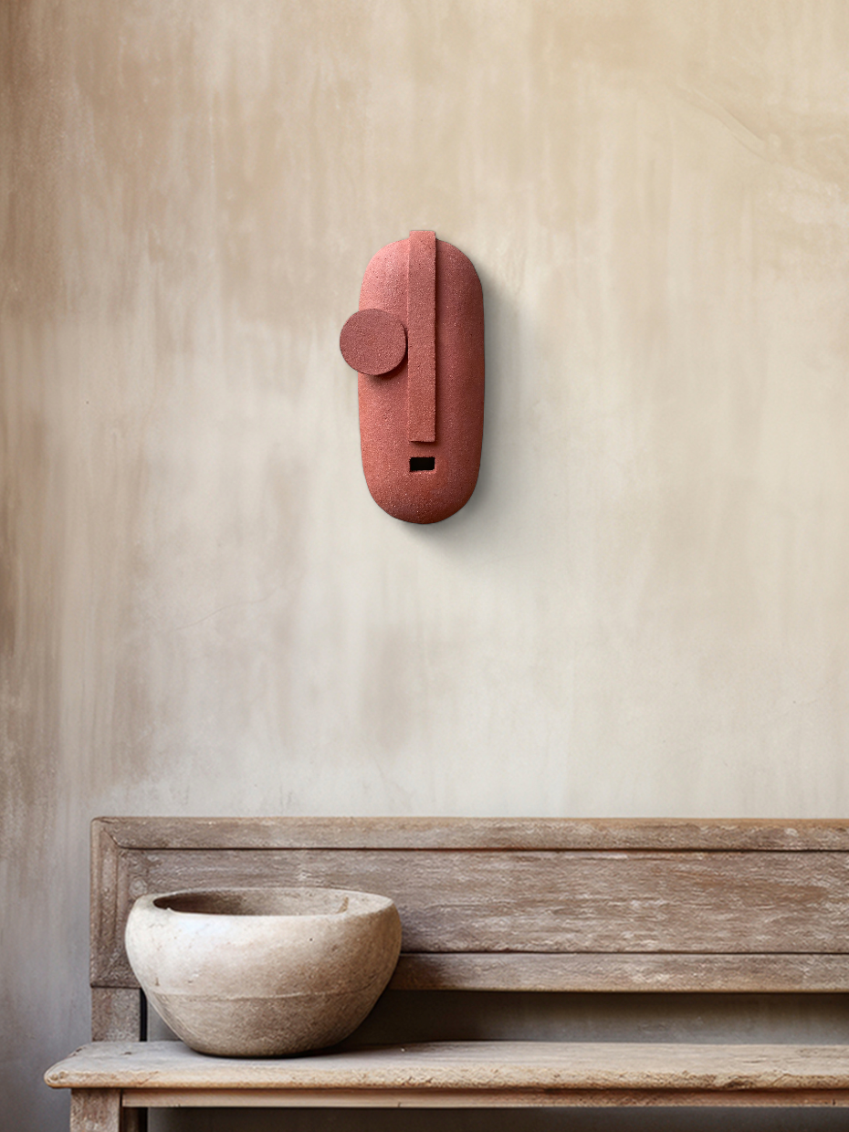 Red Ceramic Mask | RM15