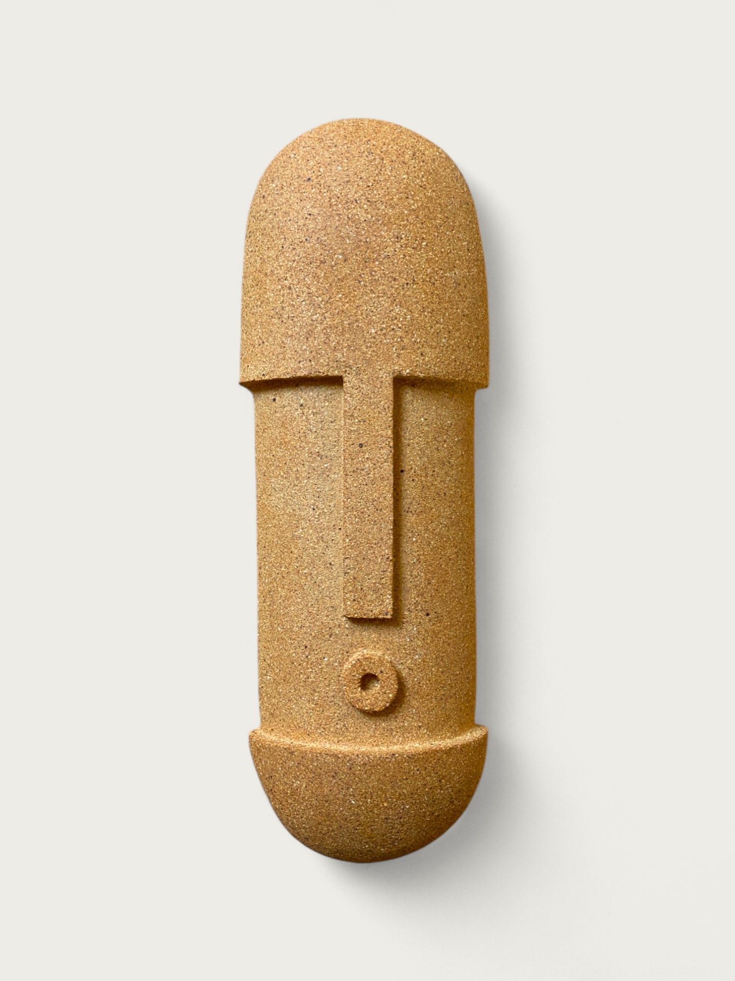 Terracotta Ceramic Mask | L49