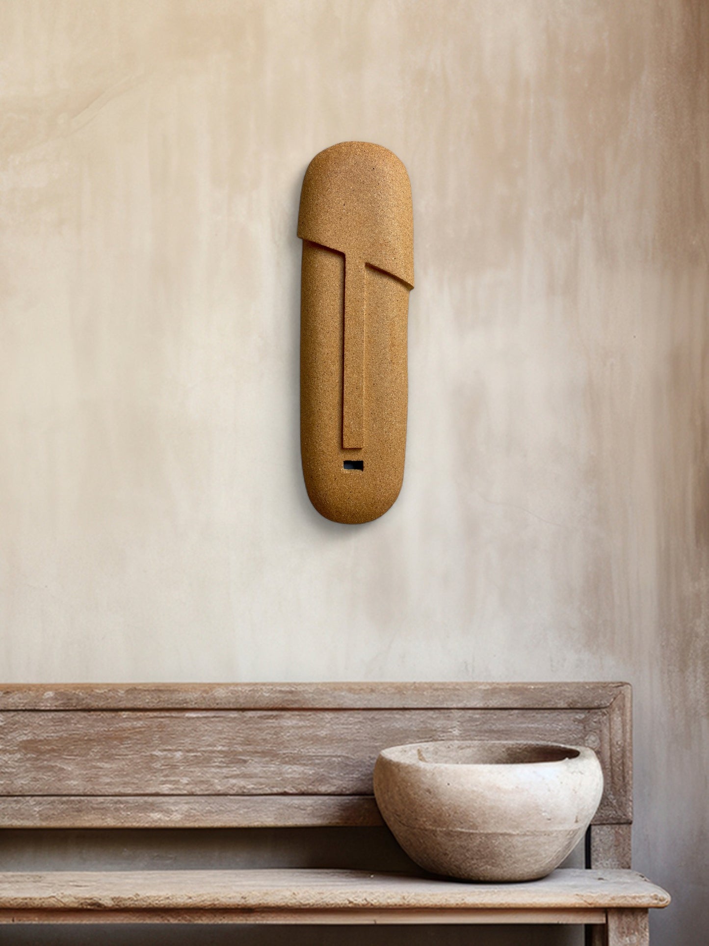Terracotta Ceramic Mask | LL23