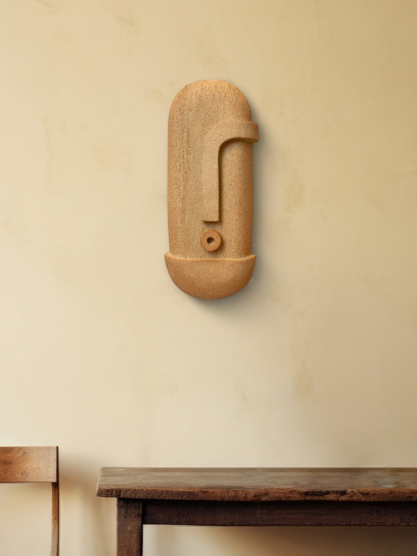 Terracotta Ceramic Mask | TXL31