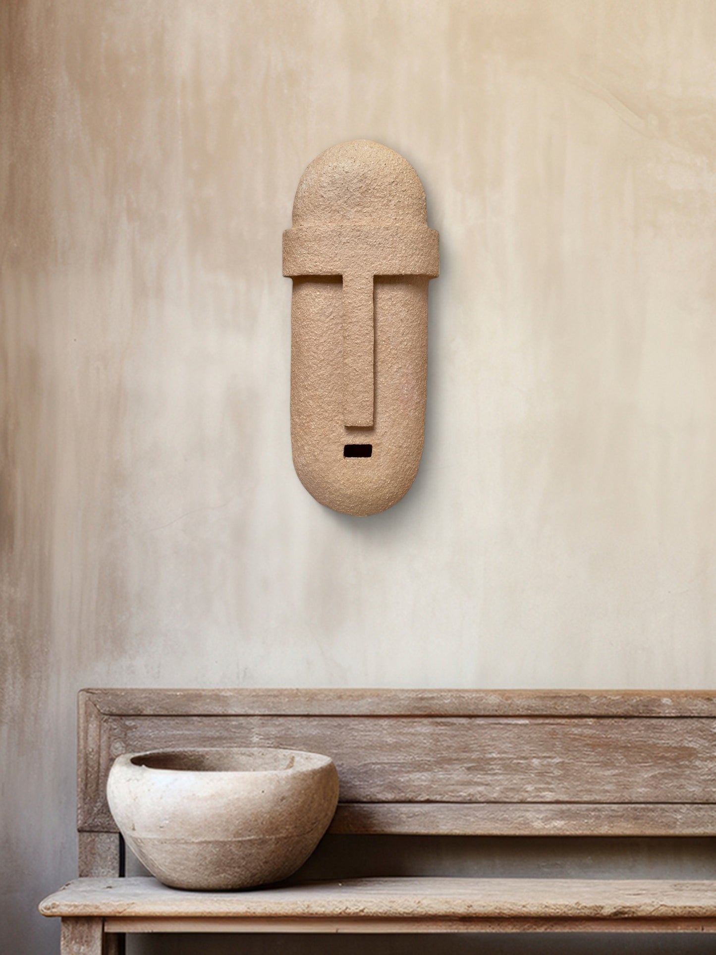 Terracotta Ceramic Mask | XL33
