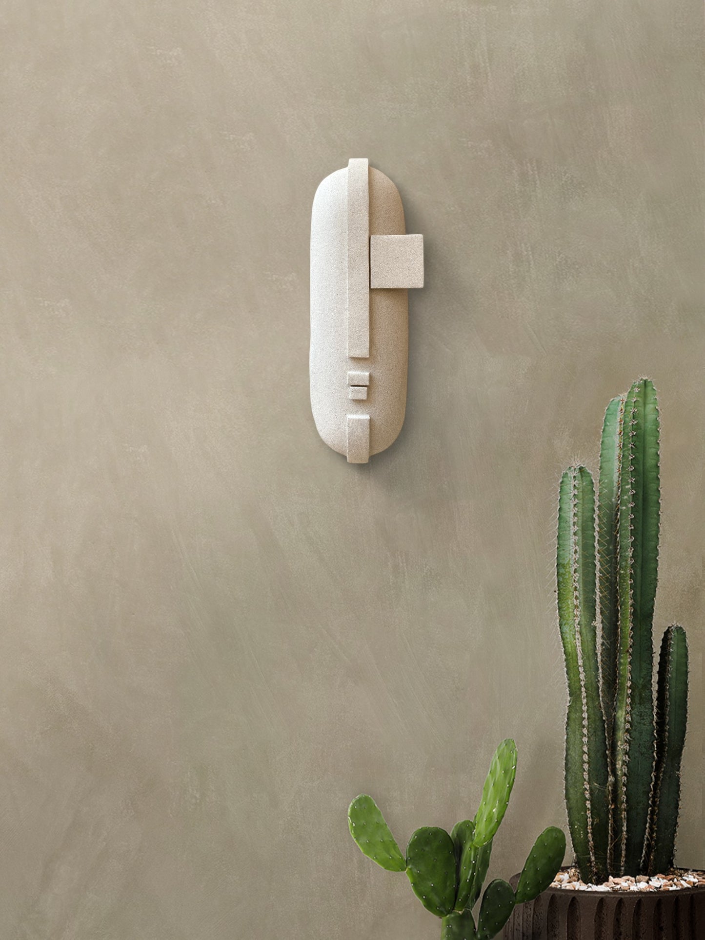 White Ceramic Mask | L41