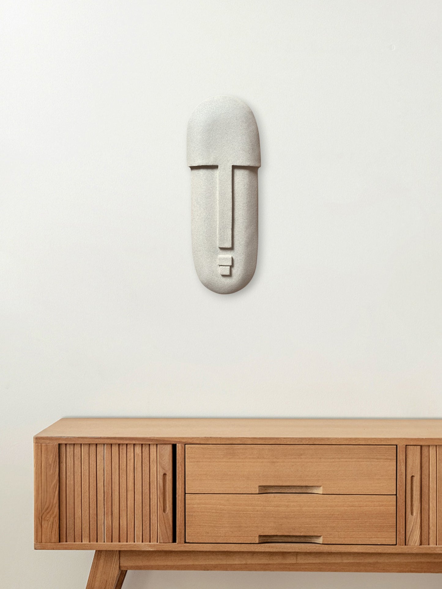 White Ceramic Mask | WL43