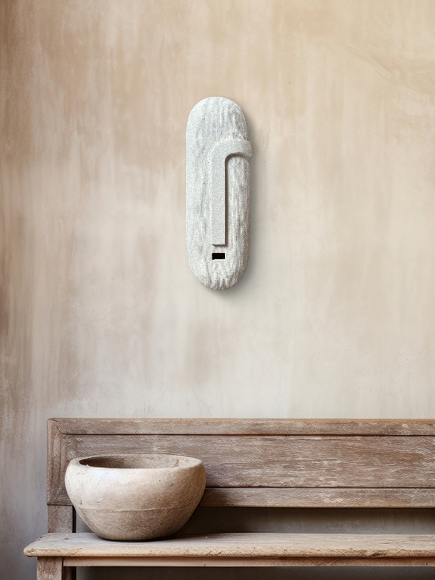 White Ceramic Mask | WL45