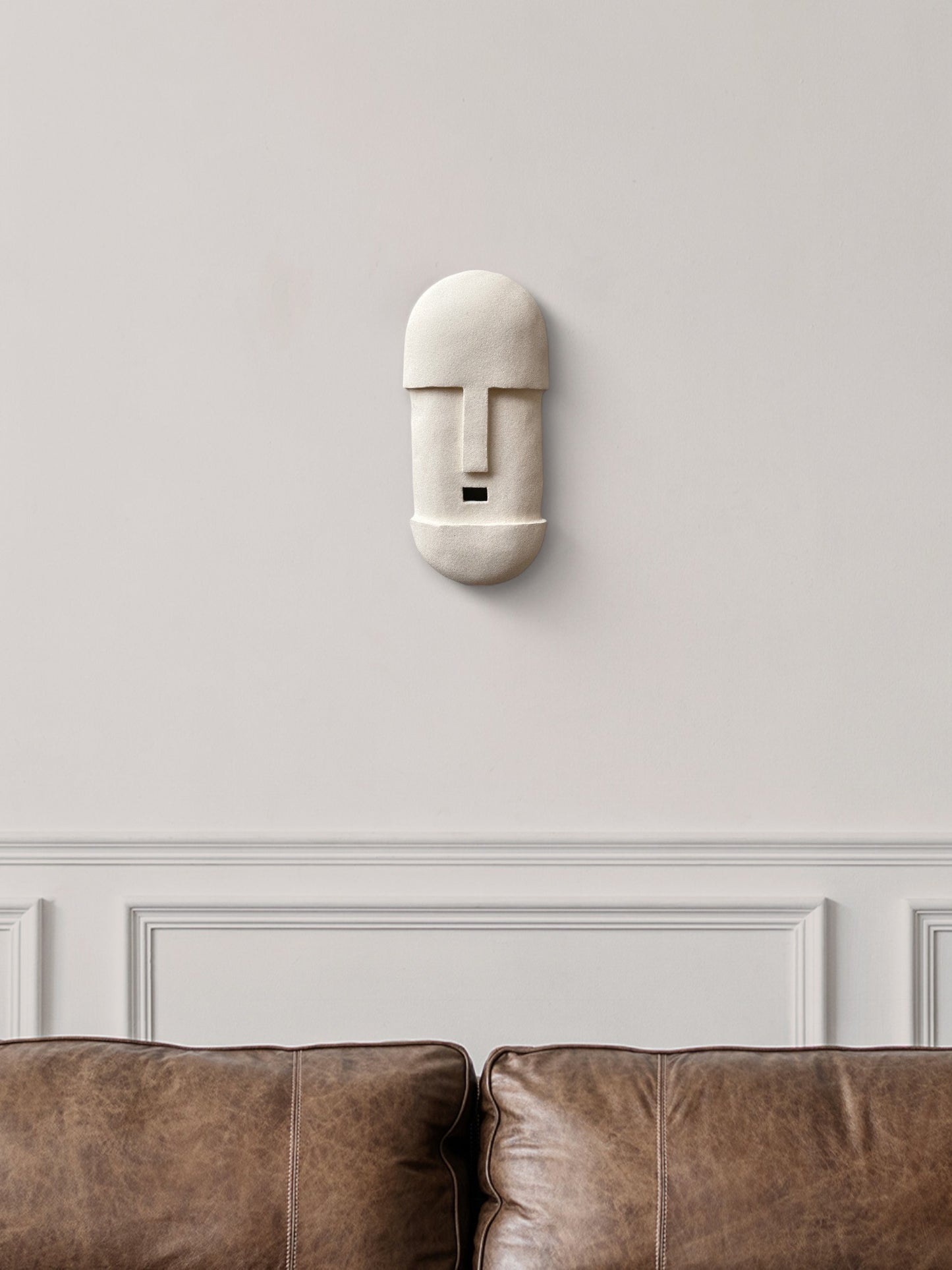 White Ceramic Mask | WM45