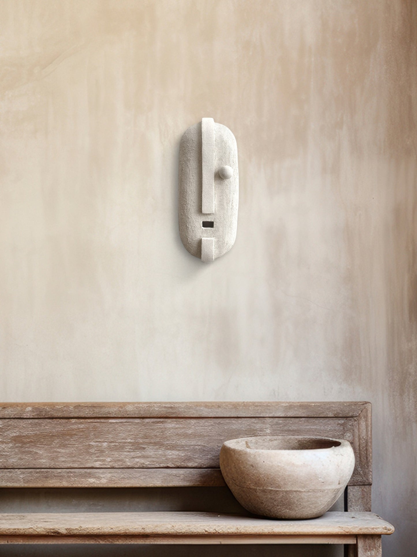 White Ceramic Mask | WM58