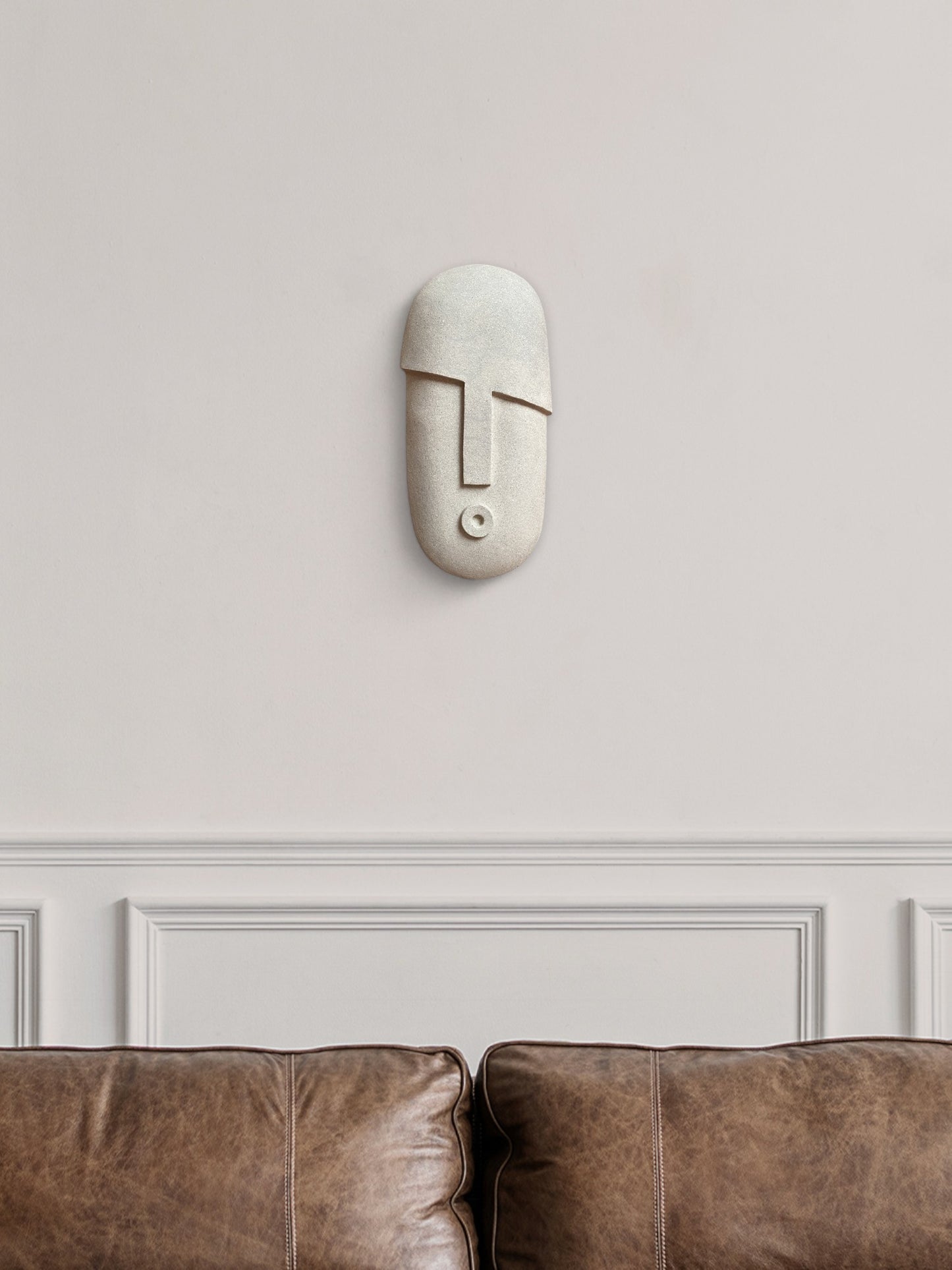 White Ceramic Mask | WM64