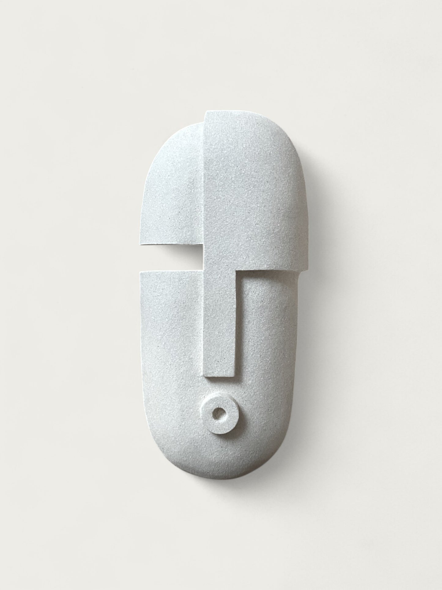 White Ceramic Mask | WM75