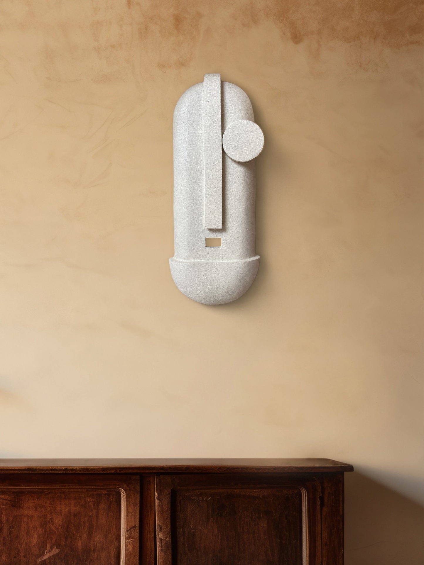 White Ceramic Mask | WXL37