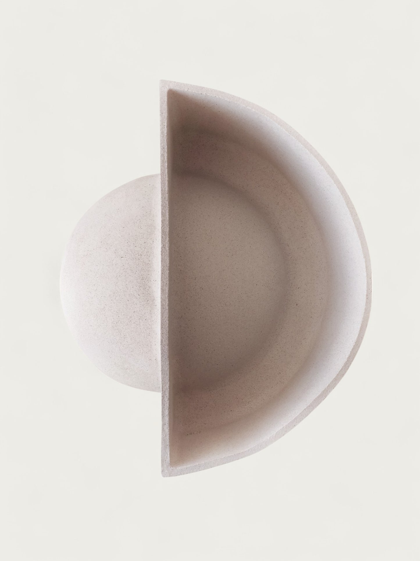 White Reversibowl
