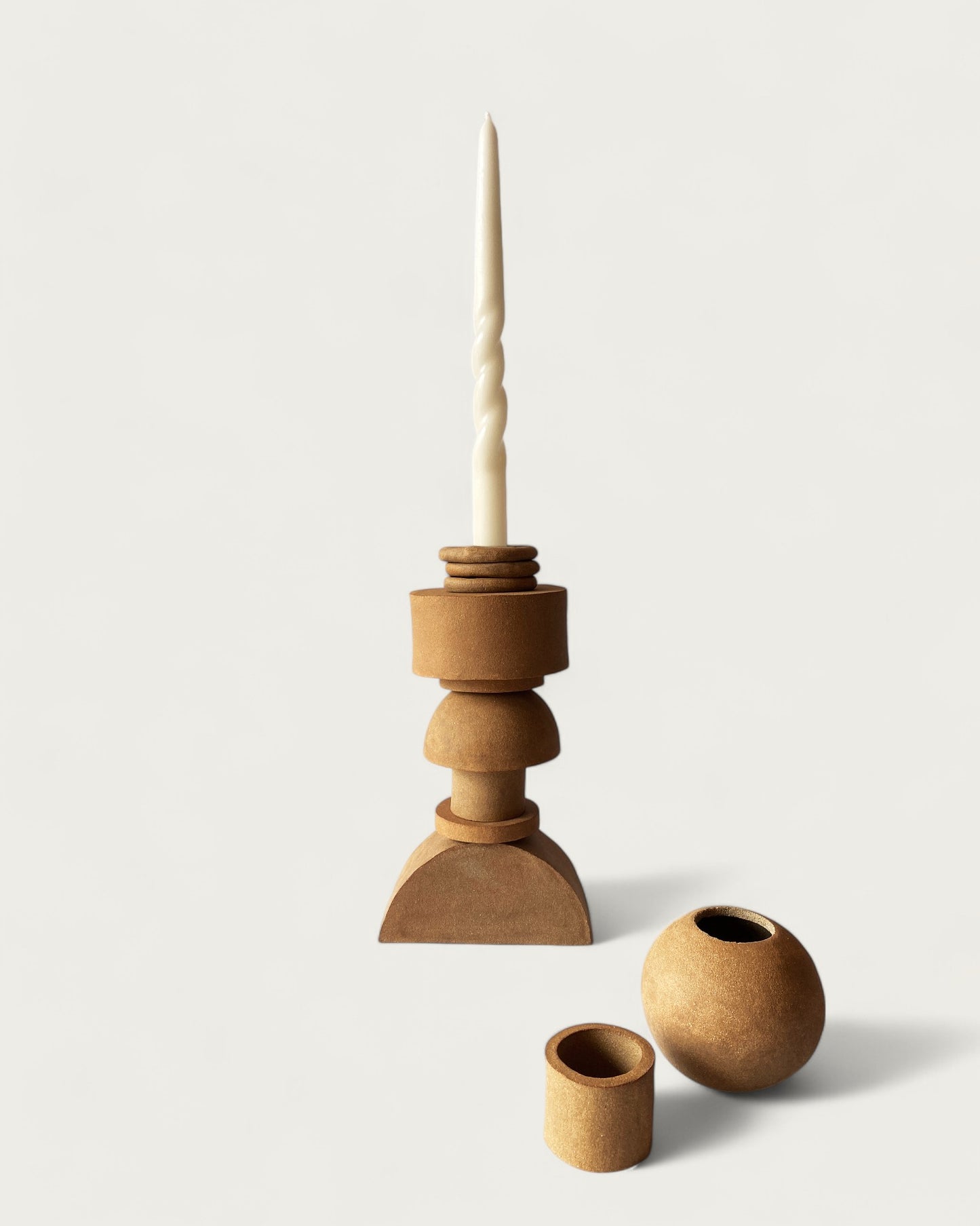 Terracotta Candelabra