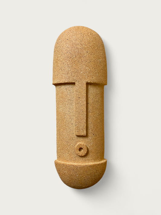 Terracotta Ceramic Mask | L49