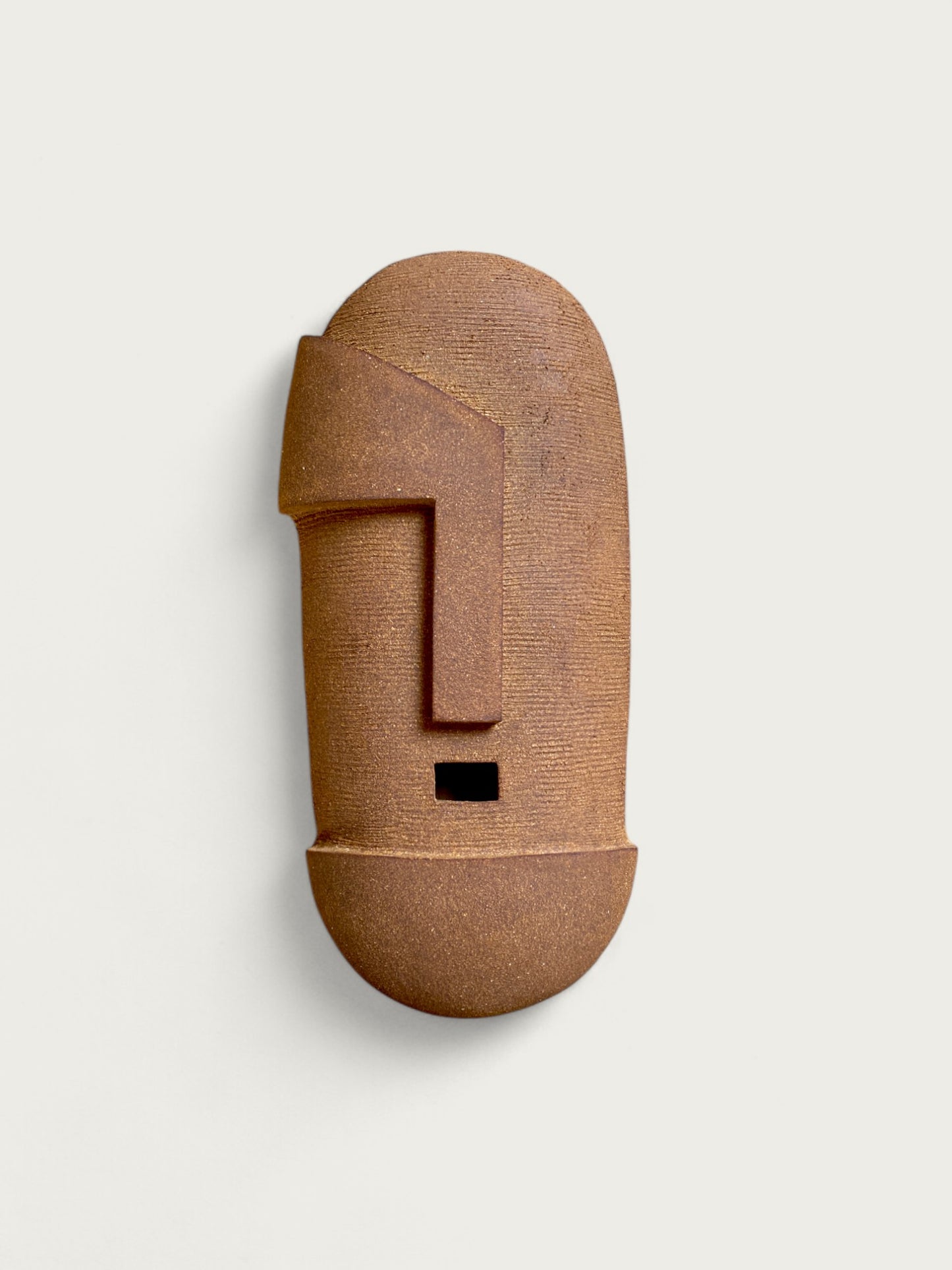 Terracotta Ceramic Mask | M82