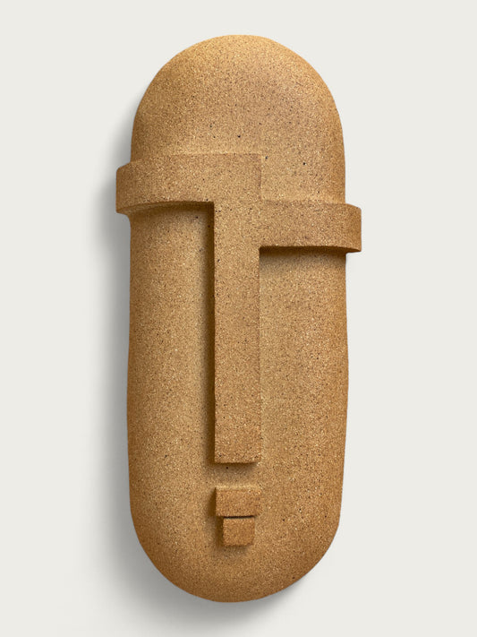 Terracotta Ceramic Mask | TXL28