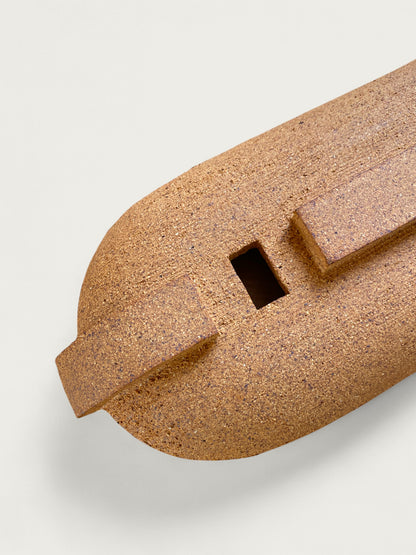 Terracotta Ceramic Mask | TXL34