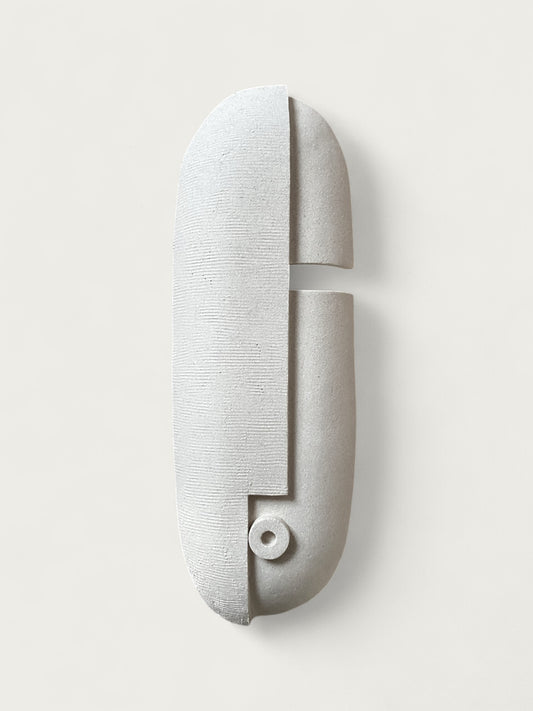 White Ceramic Mask | WL46