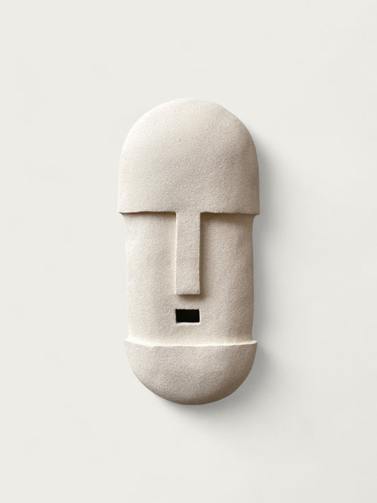 White Ceramic Mask | WM45