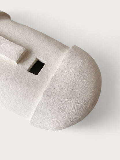 White Ceramic Mask | WM45