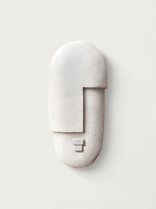 White Ceramic Mask | WM73