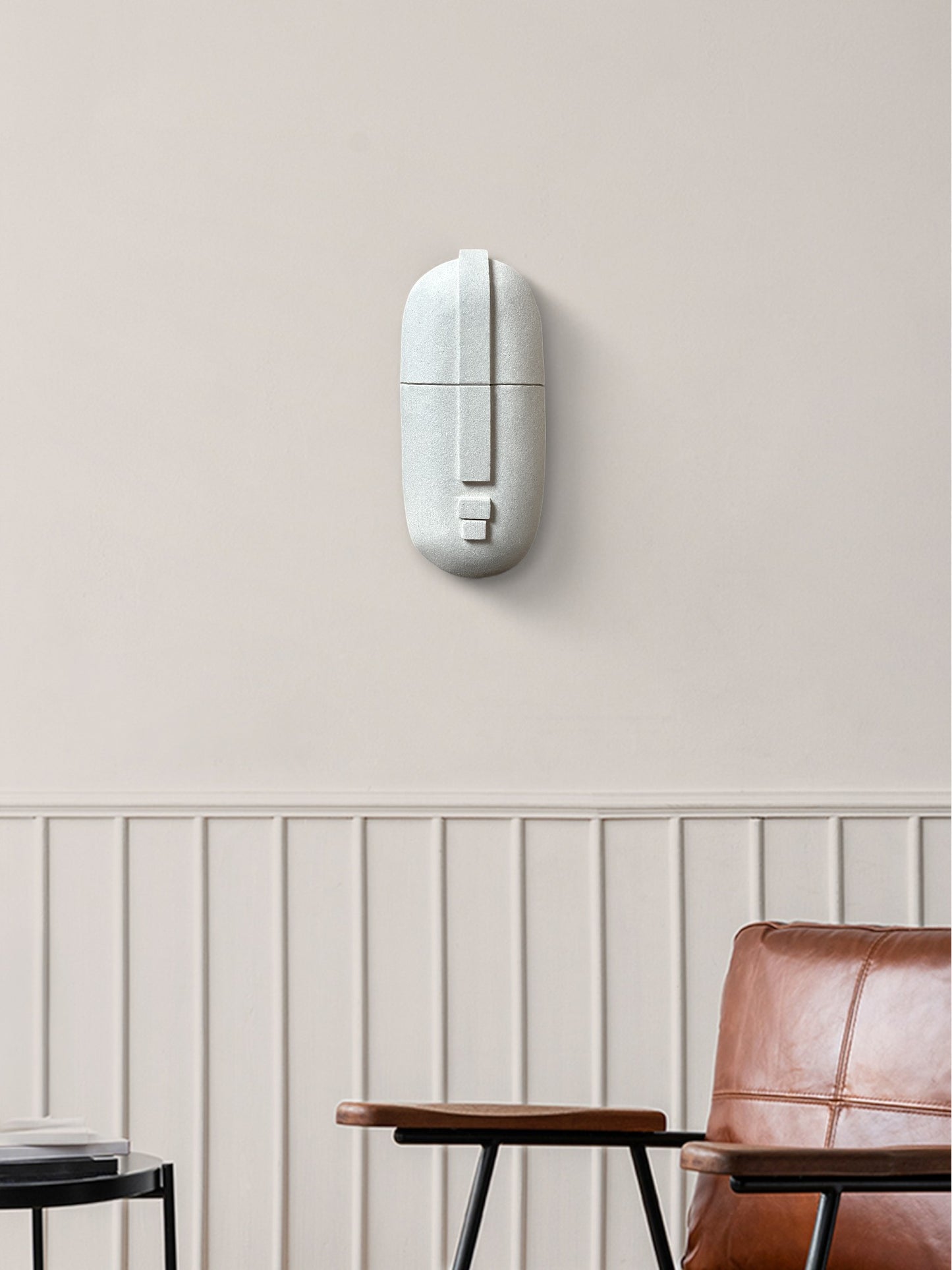 White Ceramic Mask | WM74