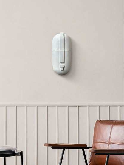 White Ceramic Mask | WM74