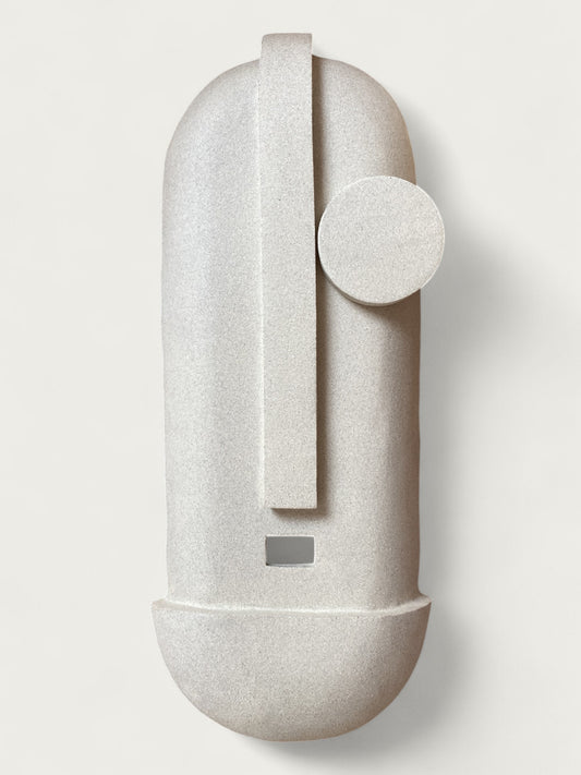 White Ceramic Mask | WXL37